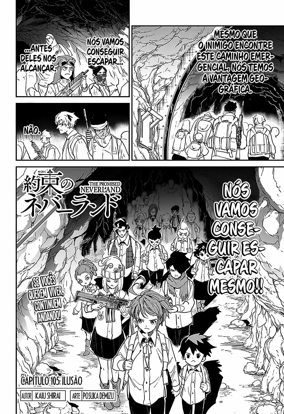 Read The Promised Neverland pt_BR Manga Online