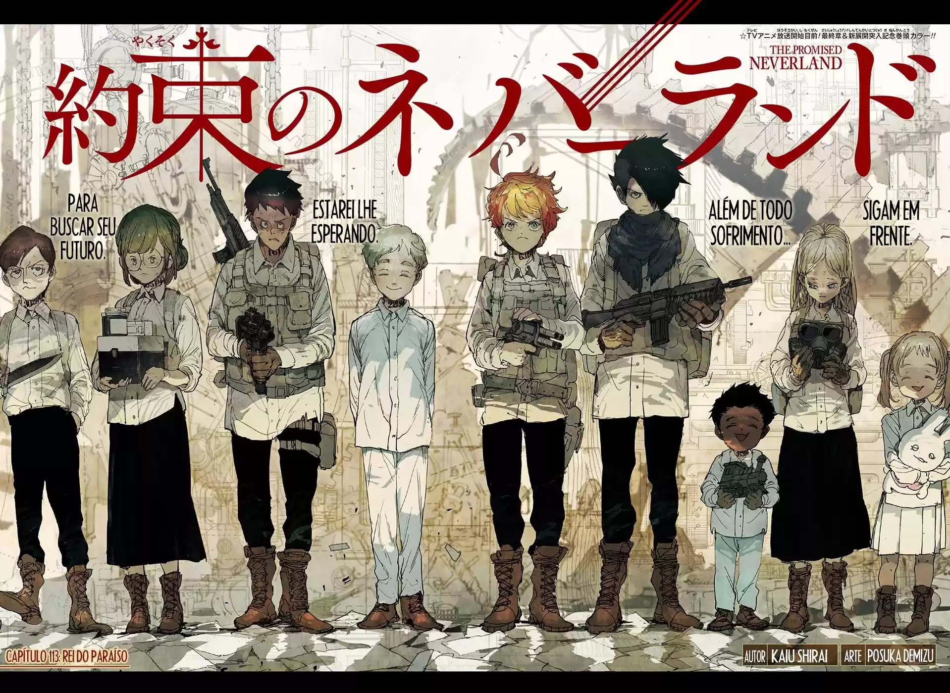 Read The Promised Neverland pt_BR Manga Online