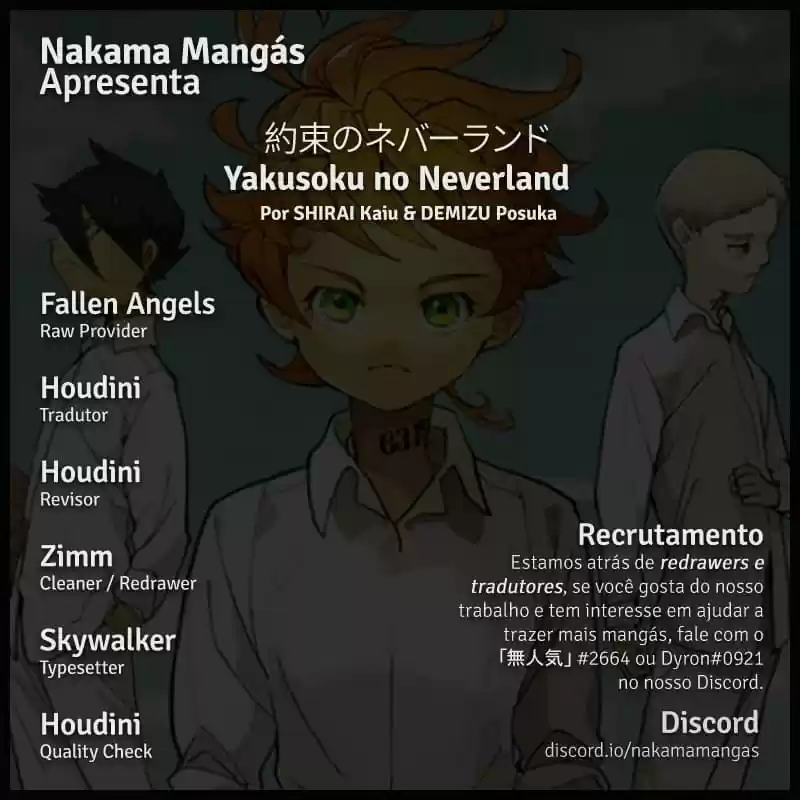 Read The Promised Neverland pt_BR Manga Online