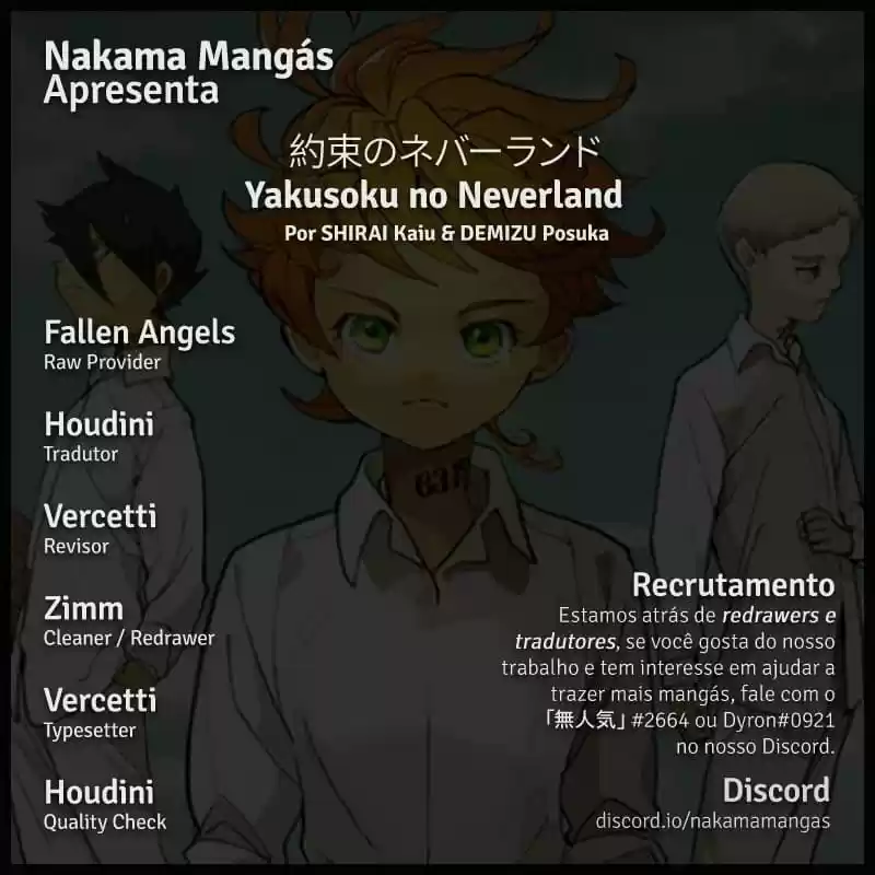 Read The Promised Neverland pt_BR Manga Online