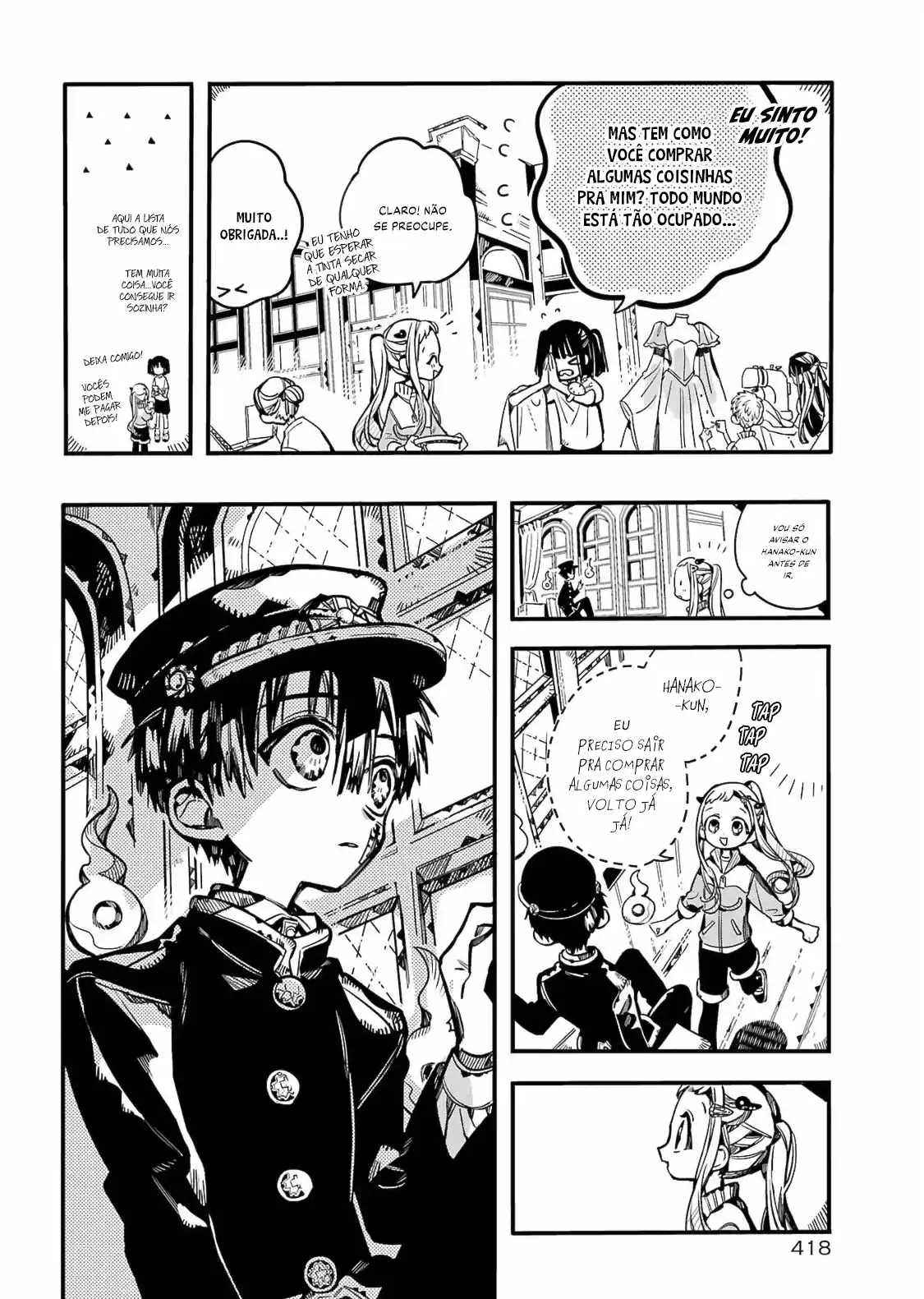 Read Toilet-bound Hanako-kun pt_BR Manga Online