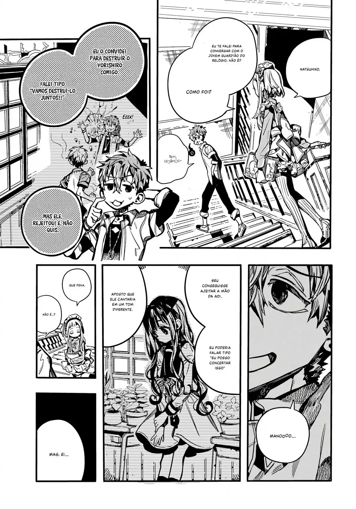 Read Toilet-bound Hanako-kun pt_BR Manga Online