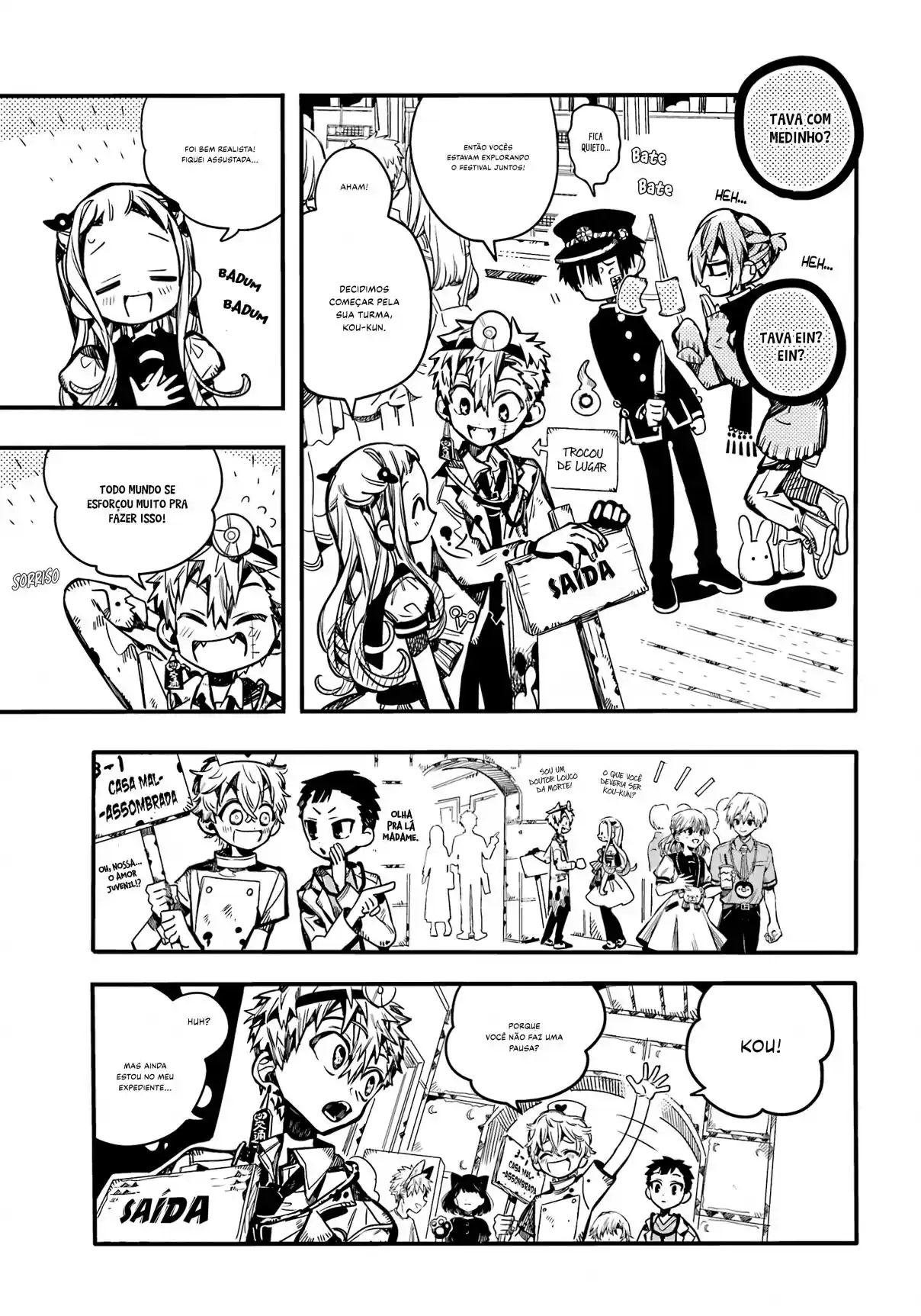 Read Toilet-bound Hanako-kun pt_BR Manga Online
