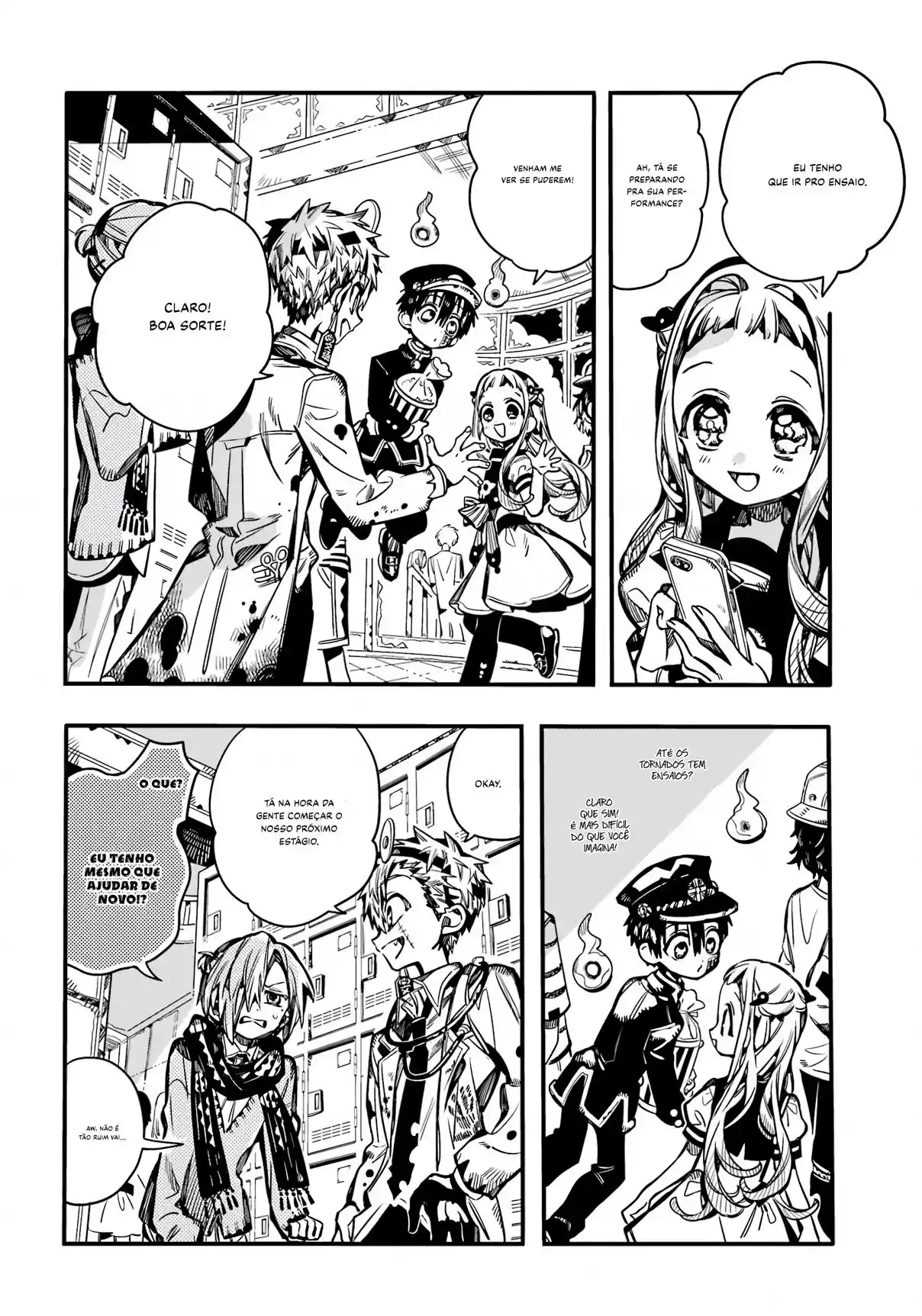 Read Toilet-bound Hanako-kun pt_BR Manga Online
