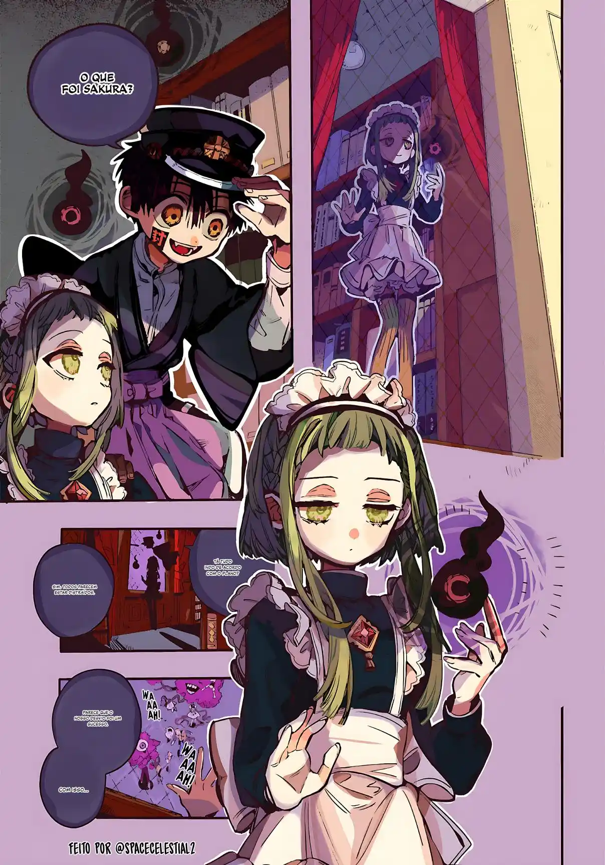 Read Toilet-bound Hanako-kun pt_BR Manga Online