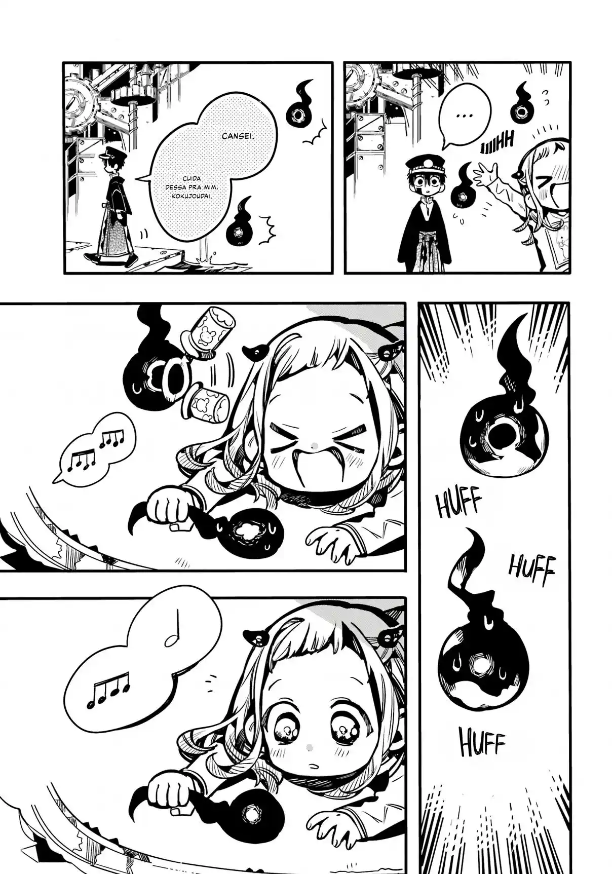 Read Toilet-bound Hanako-kun pt_BR Manga Online