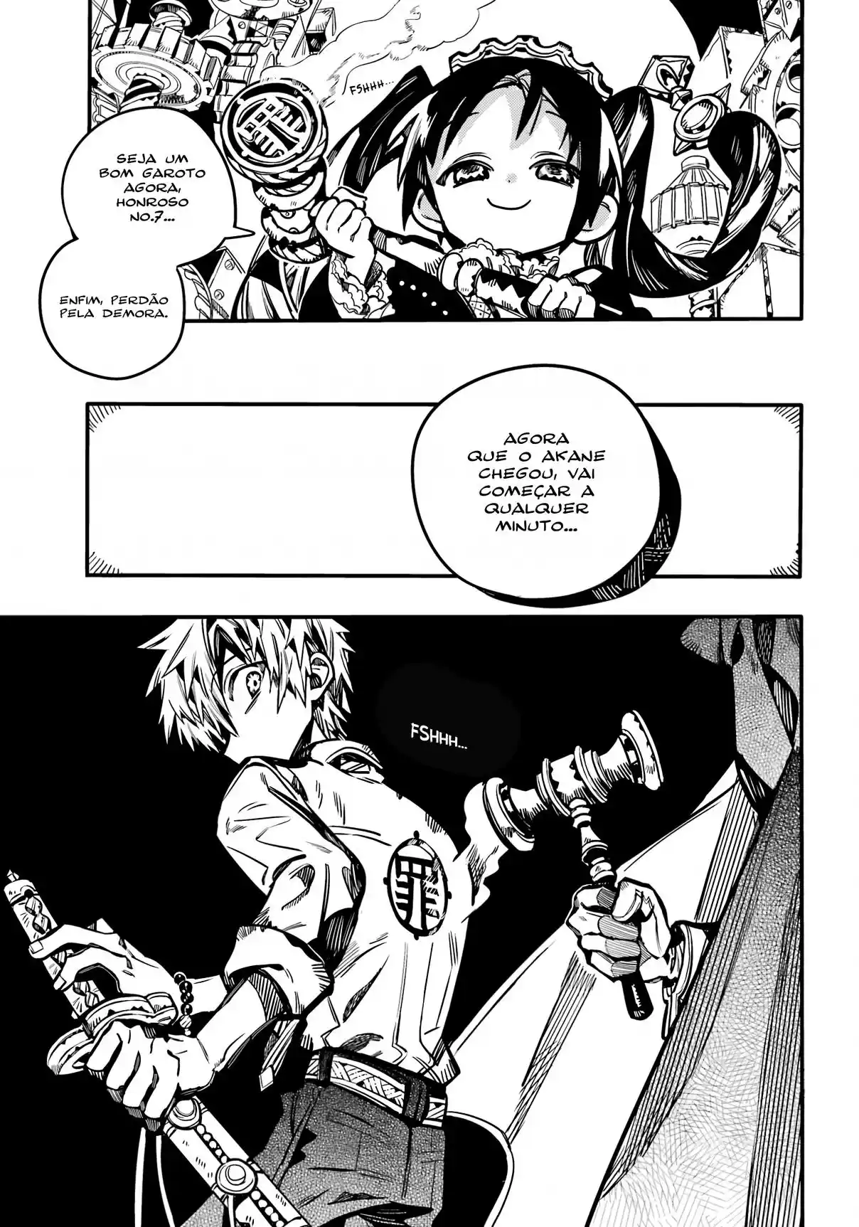Read Toilet-bound Hanako-kun pt_BR Manga Online