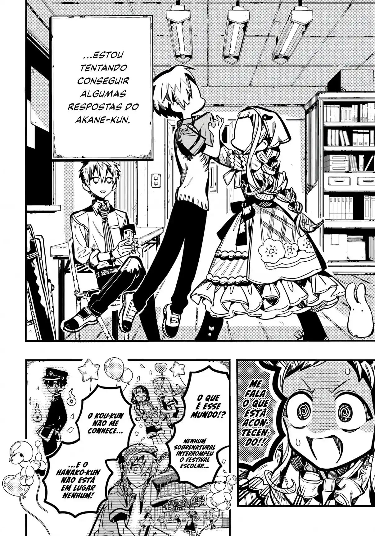 Read Toilet-bound Hanako-kun pt_BR Manga Online
