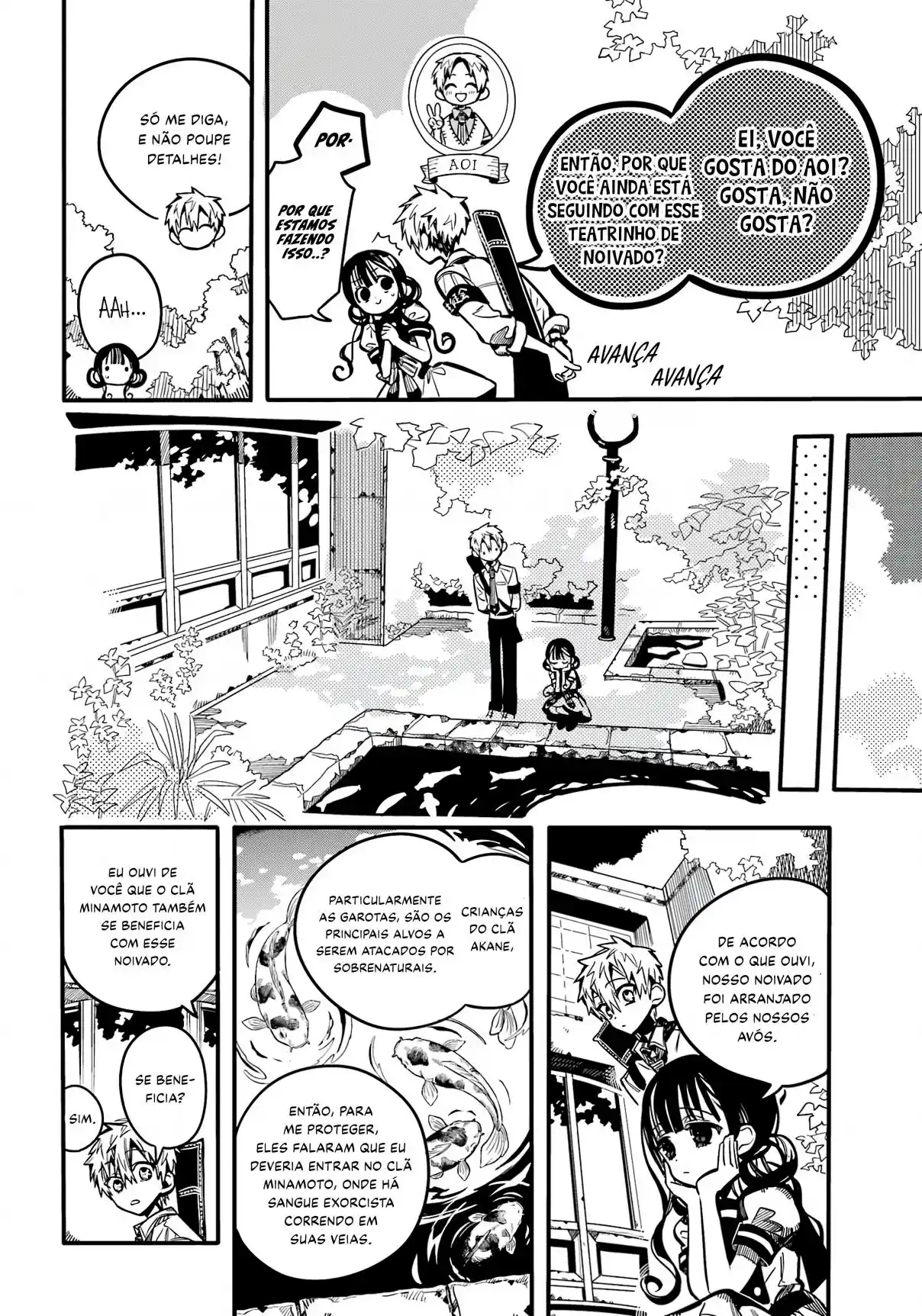 Read Toilet-bound Hanako-kun pt_BR Manga Online