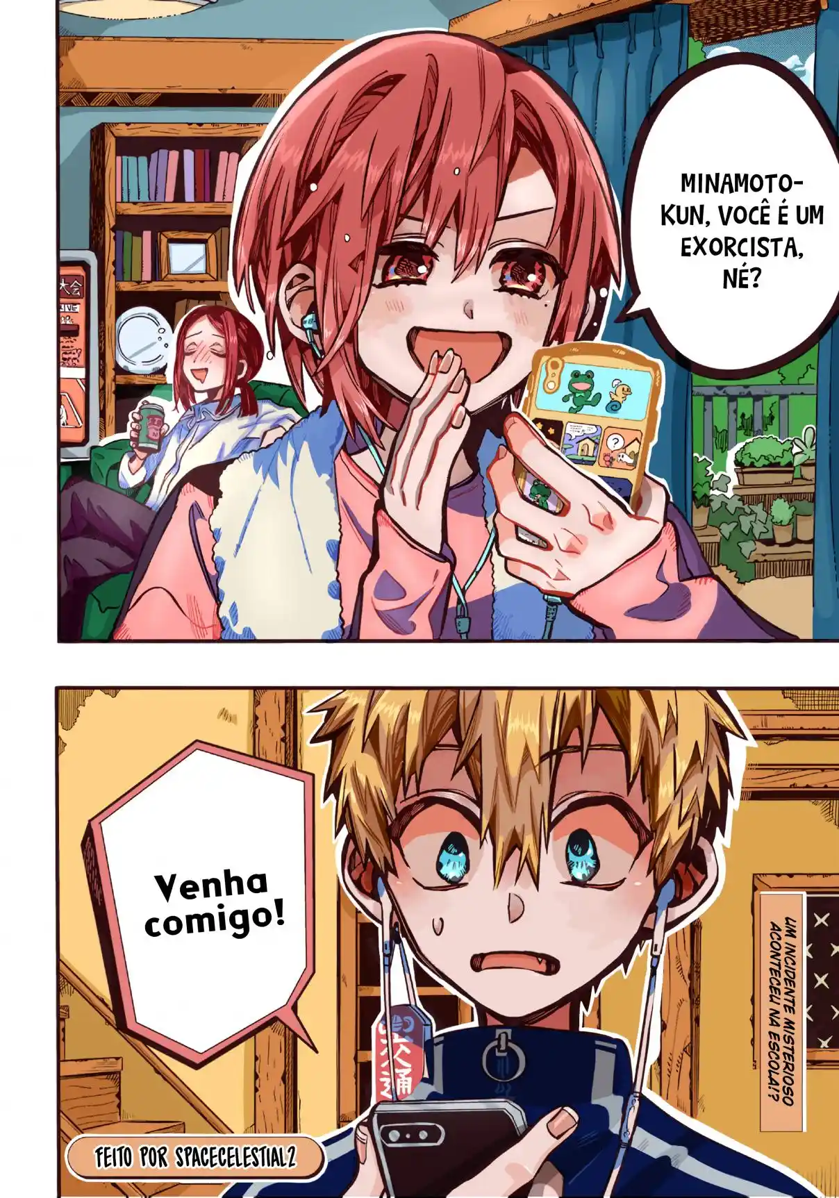 Read Toilet-bound Hanako-kun pt_BR Manga Online