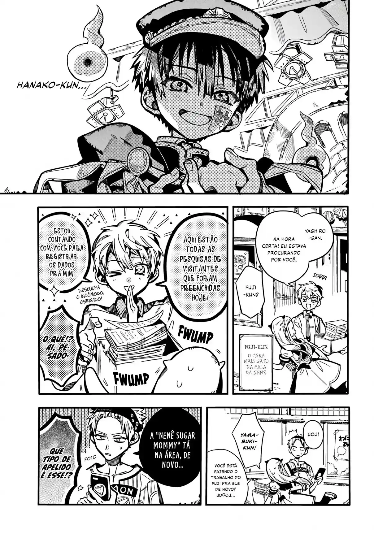 Read Toilet-bound Hanako-kun pt_BR Manga Online