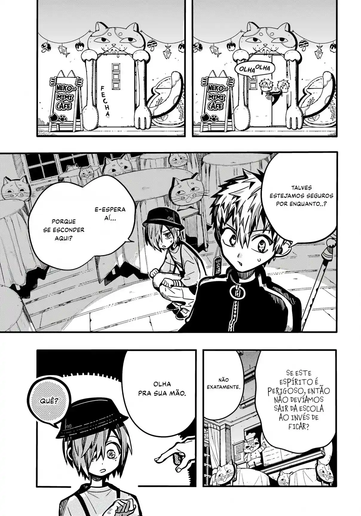 Read Toilet-bound Hanako-kun pt_BR Manga Online