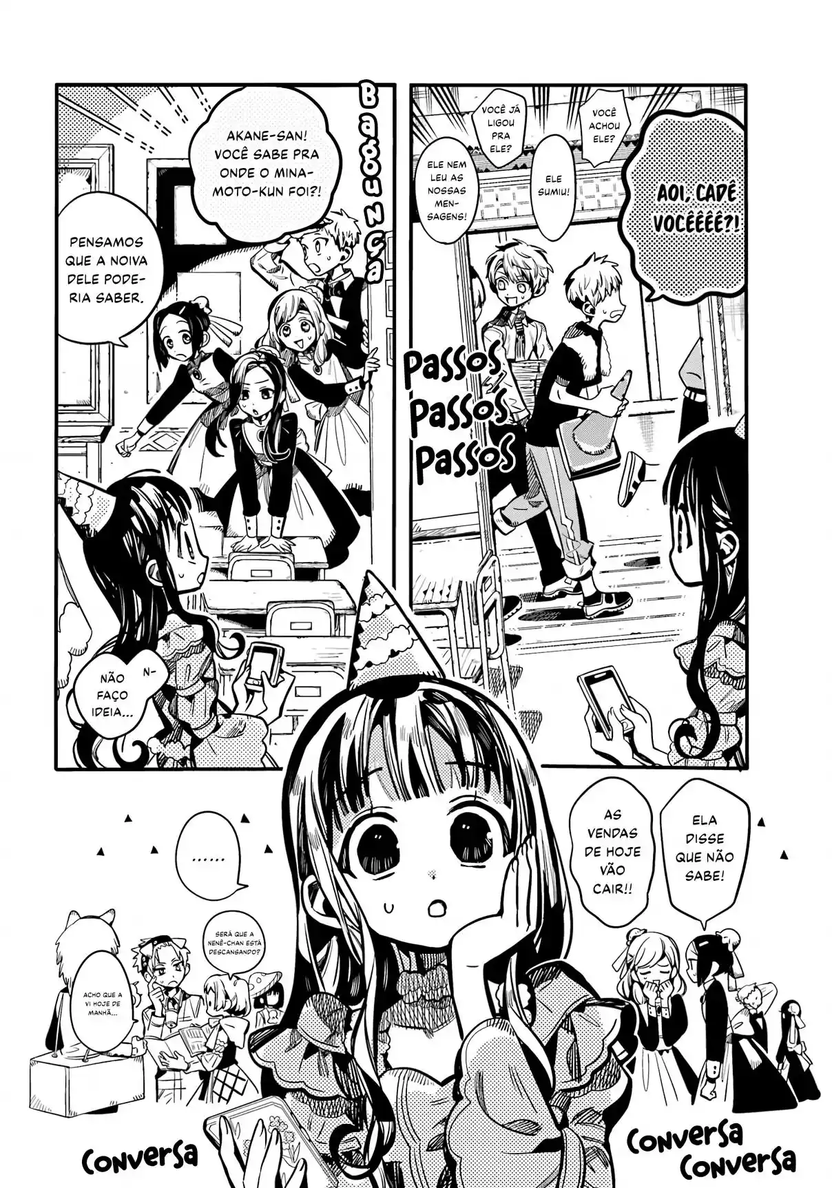 Read Toilet-bound Hanako-kun pt_BR Manga Online