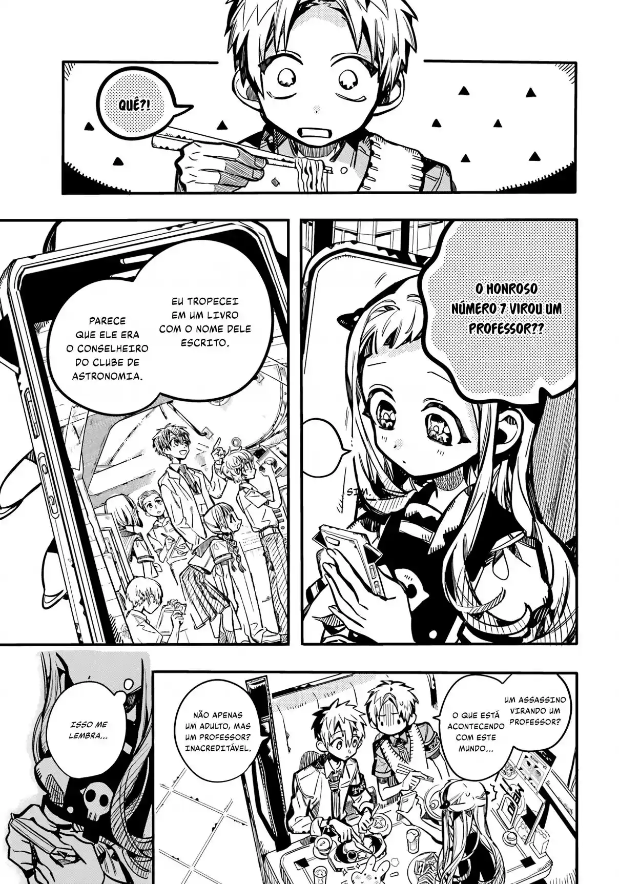 Read Toilet-bound Hanako-kun pt_BR Manga Online