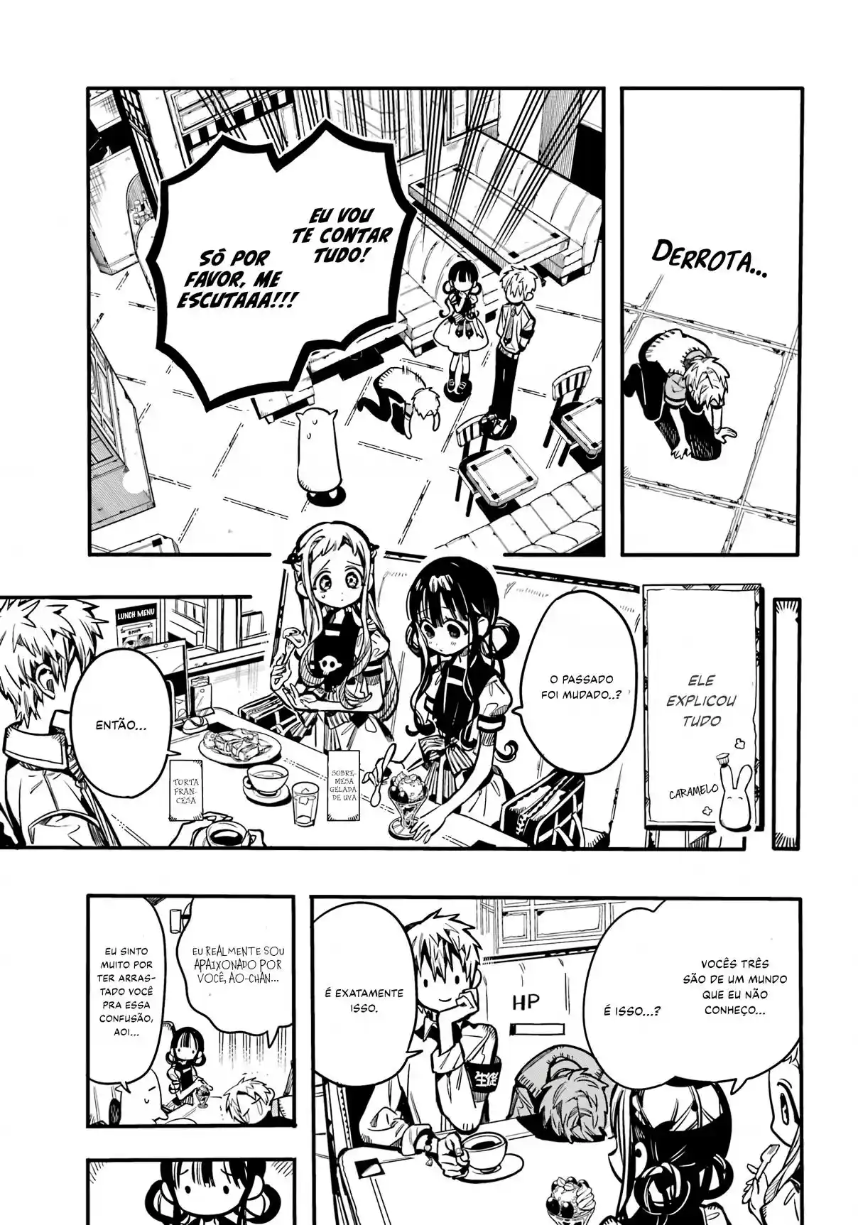 Read Toilet-bound Hanako-kun pt_BR Manga Online