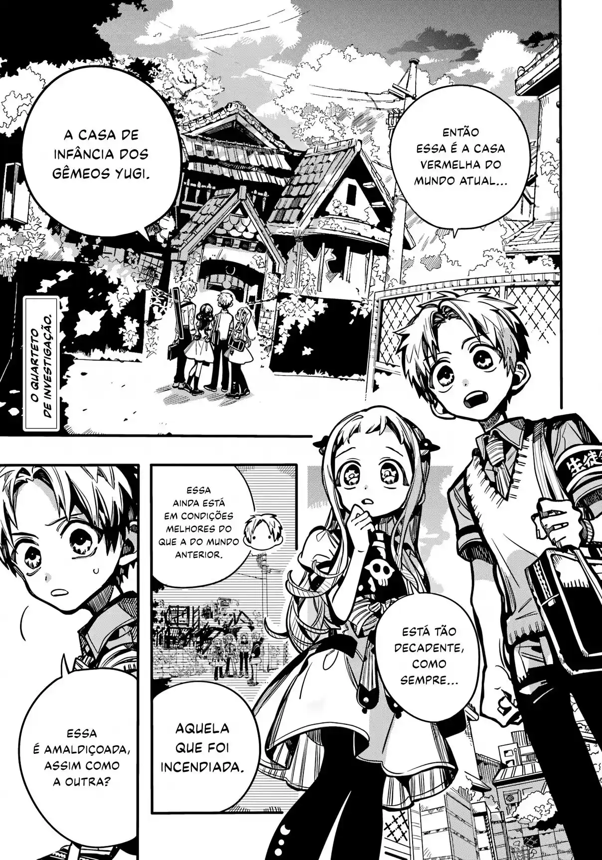 Read Toilet-bound Hanako-kun pt_BR Manga Online