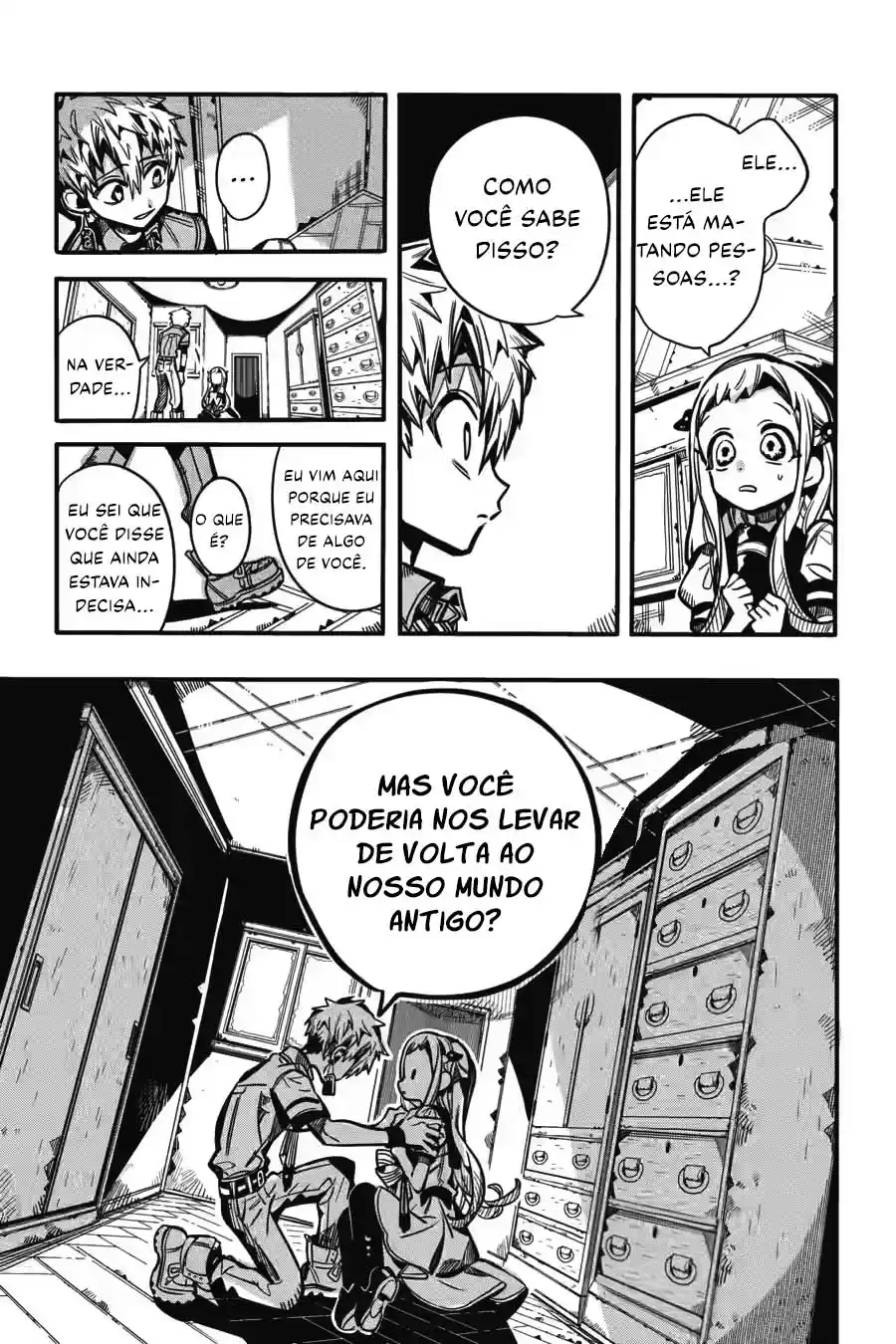 Read Toilet-bound Hanako-kun pt_BR Manga Online