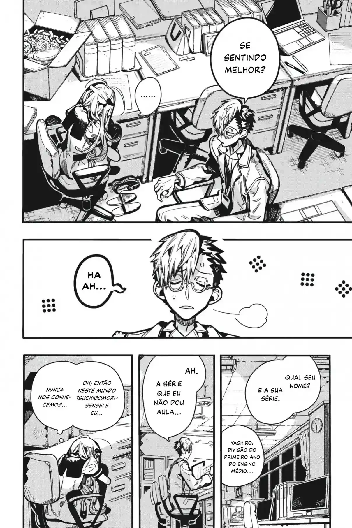 Read Toilet-bound Hanako-kun pt_BR Manga Online