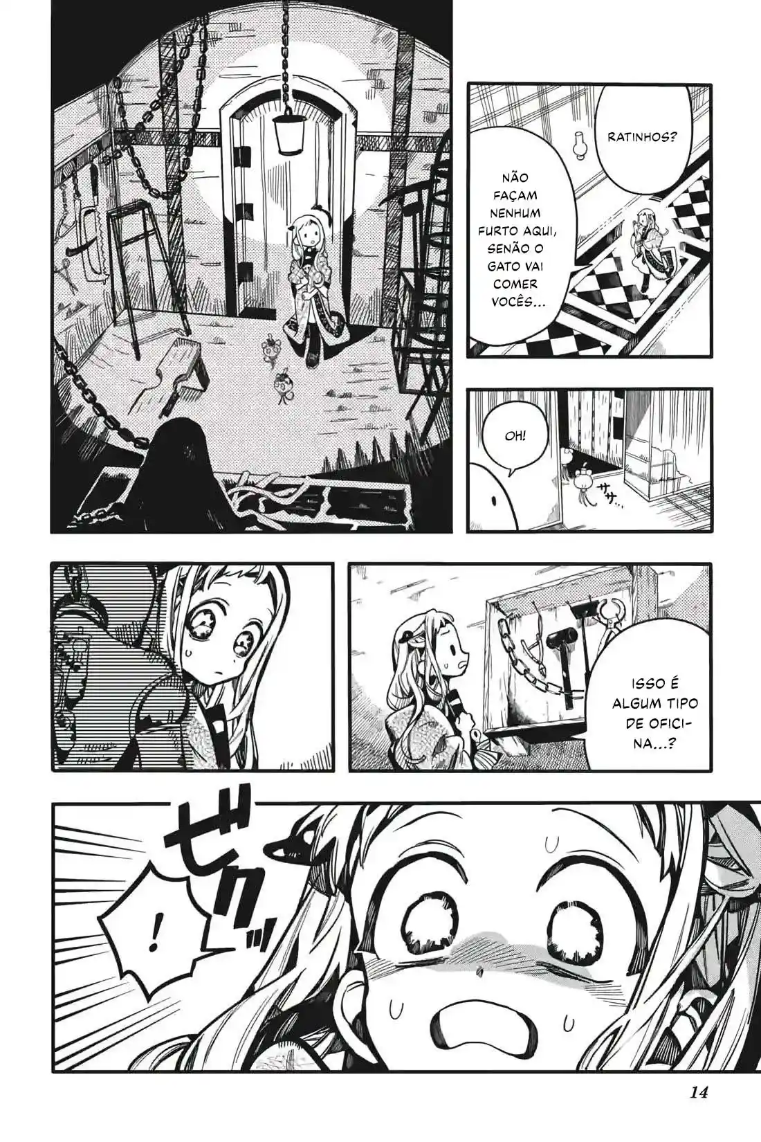 Read Toilet-bound Hanako-kun pt_BR Manga Online