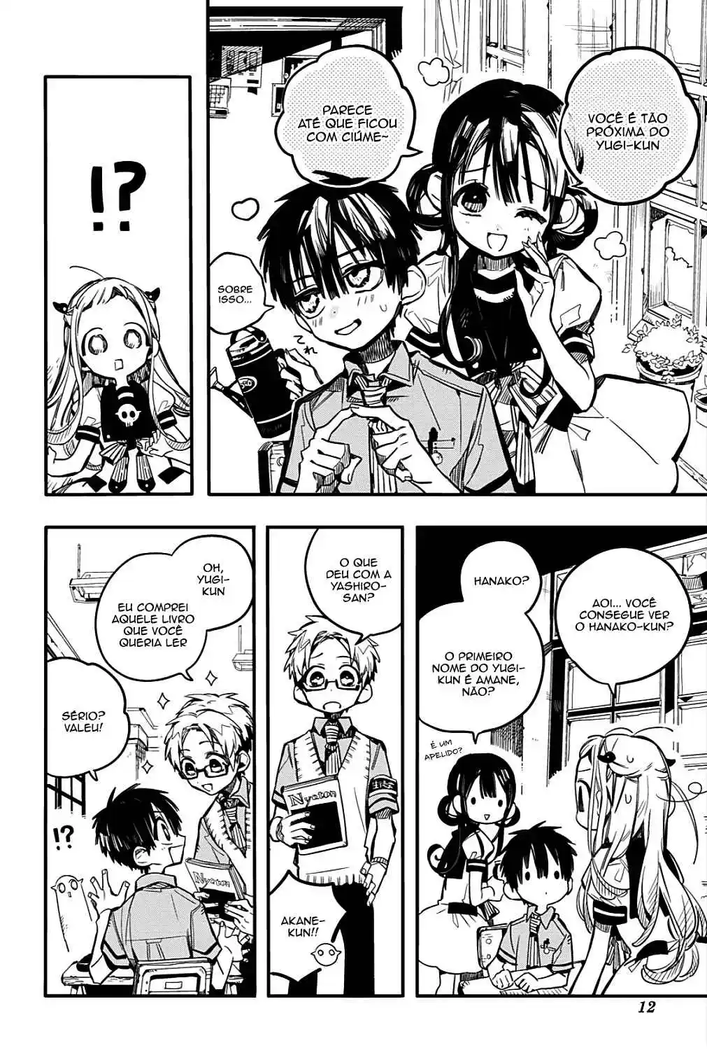 Read Toilet-bound Hanako-kun pt_BR Manga Online