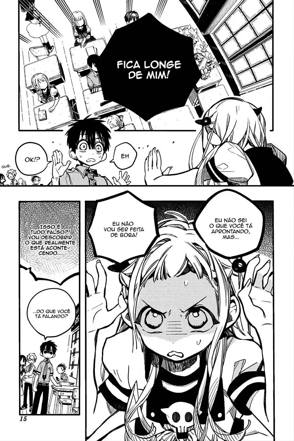 Read Toilet-bound Hanako-kun pt_BR Manga Online