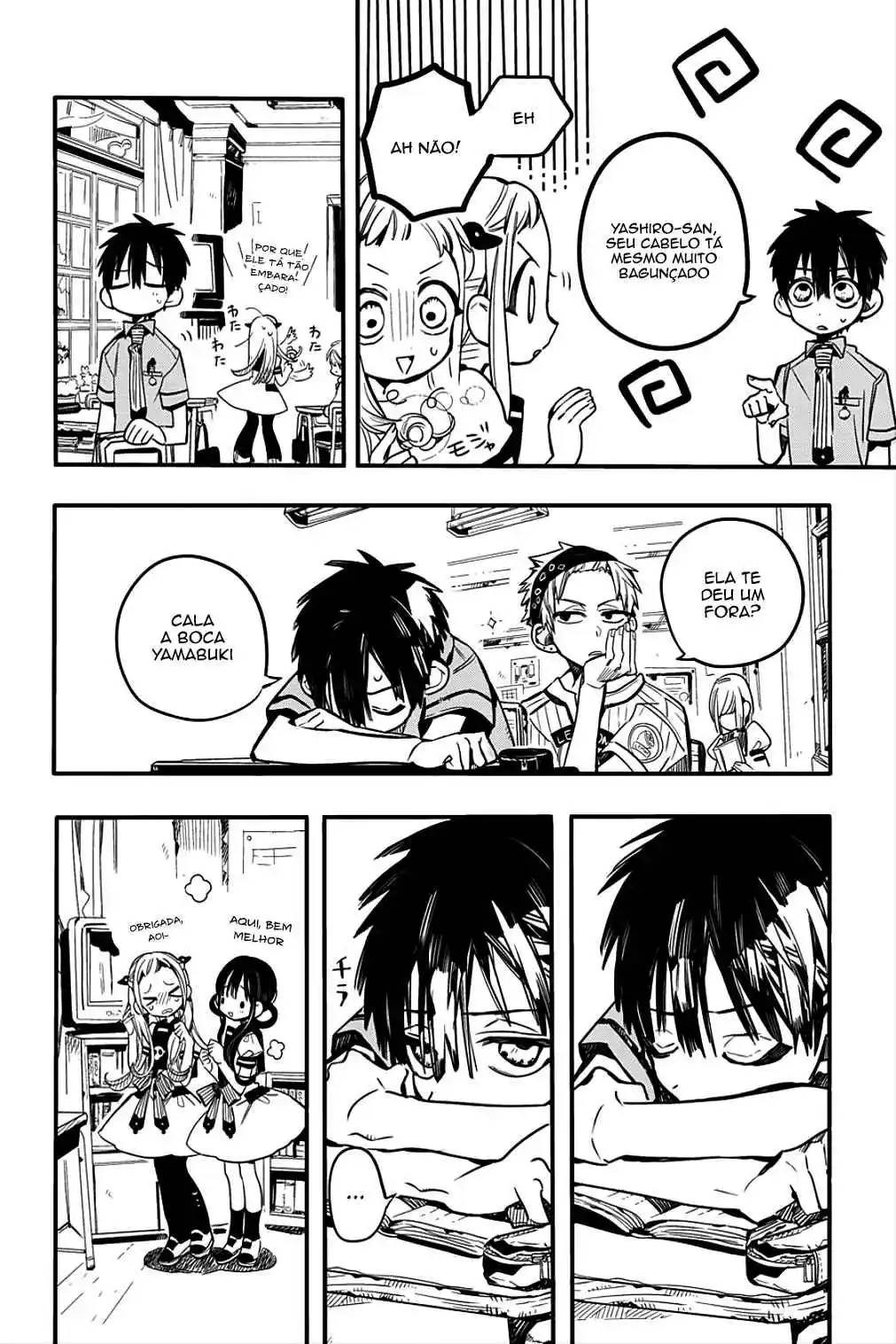Read Toilet-bound Hanako-kun pt_BR Manga Online