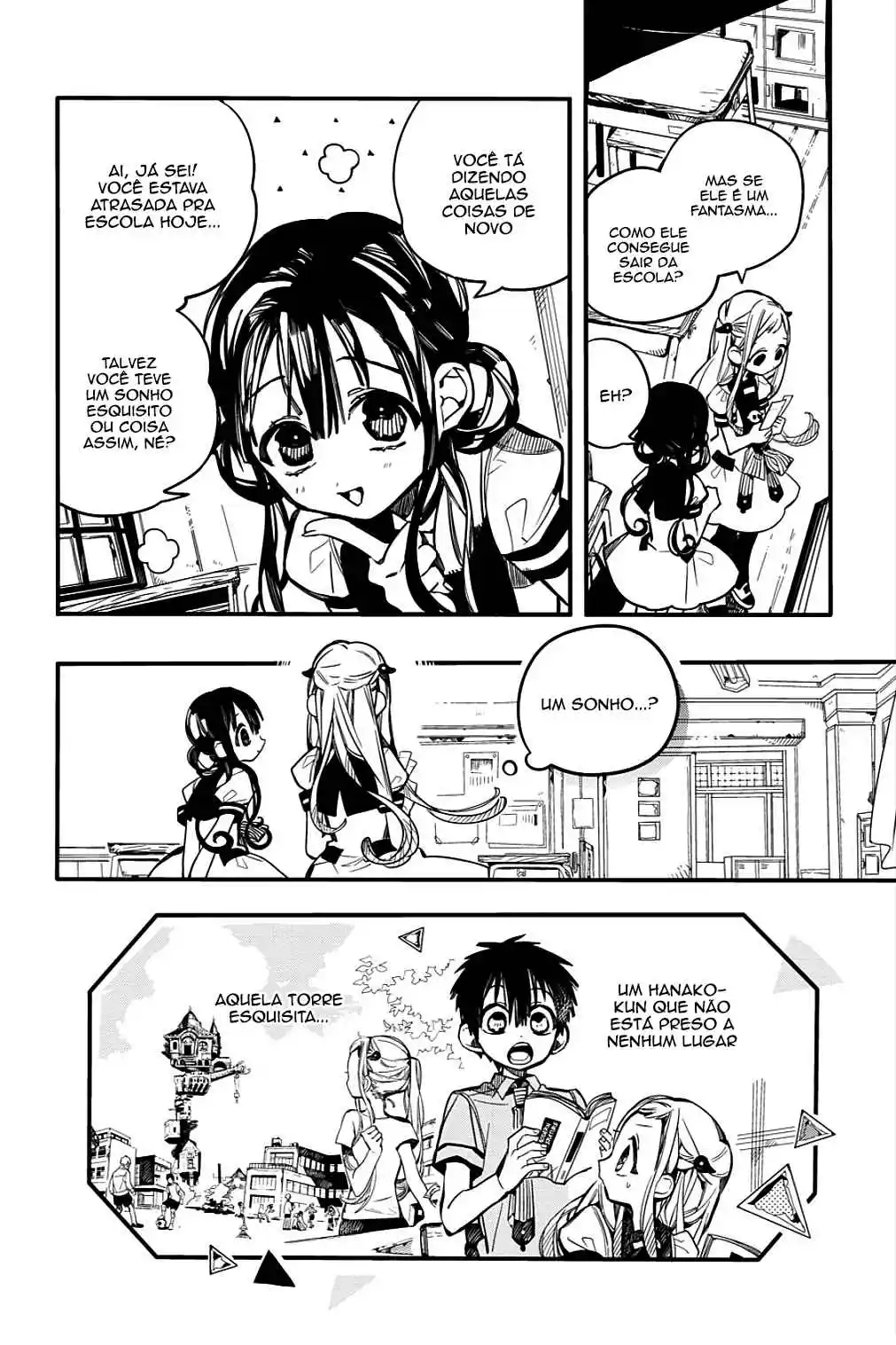 Read Toilet-bound Hanako-kun pt_BR Manga Online