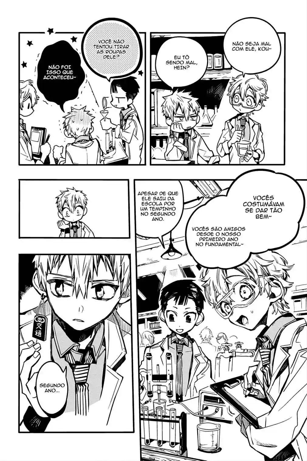 Read Toilet-bound Hanako-kun pt_BR Manga Online