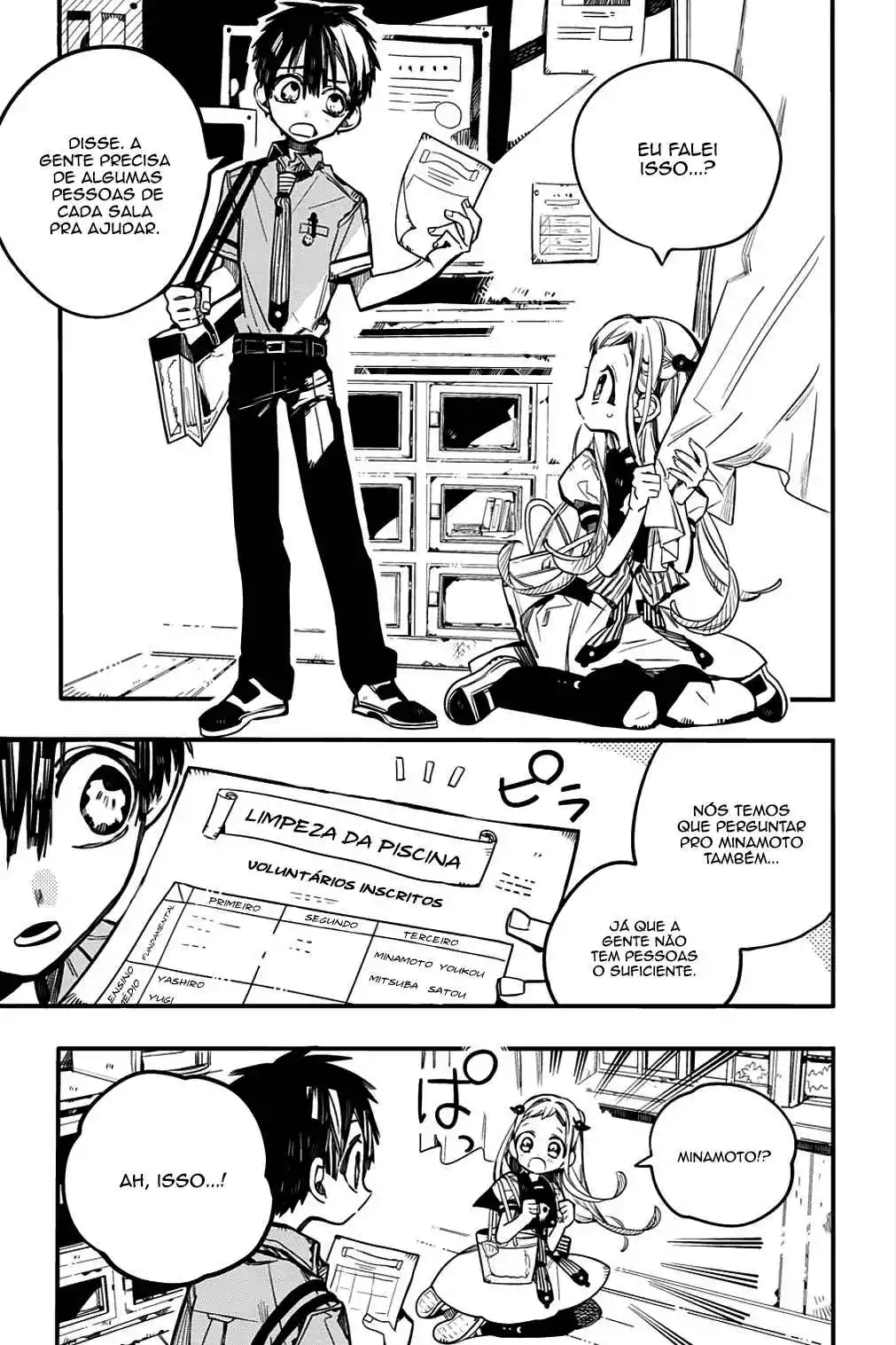 Read Toilet-bound Hanako-kun pt_BR Manga Online