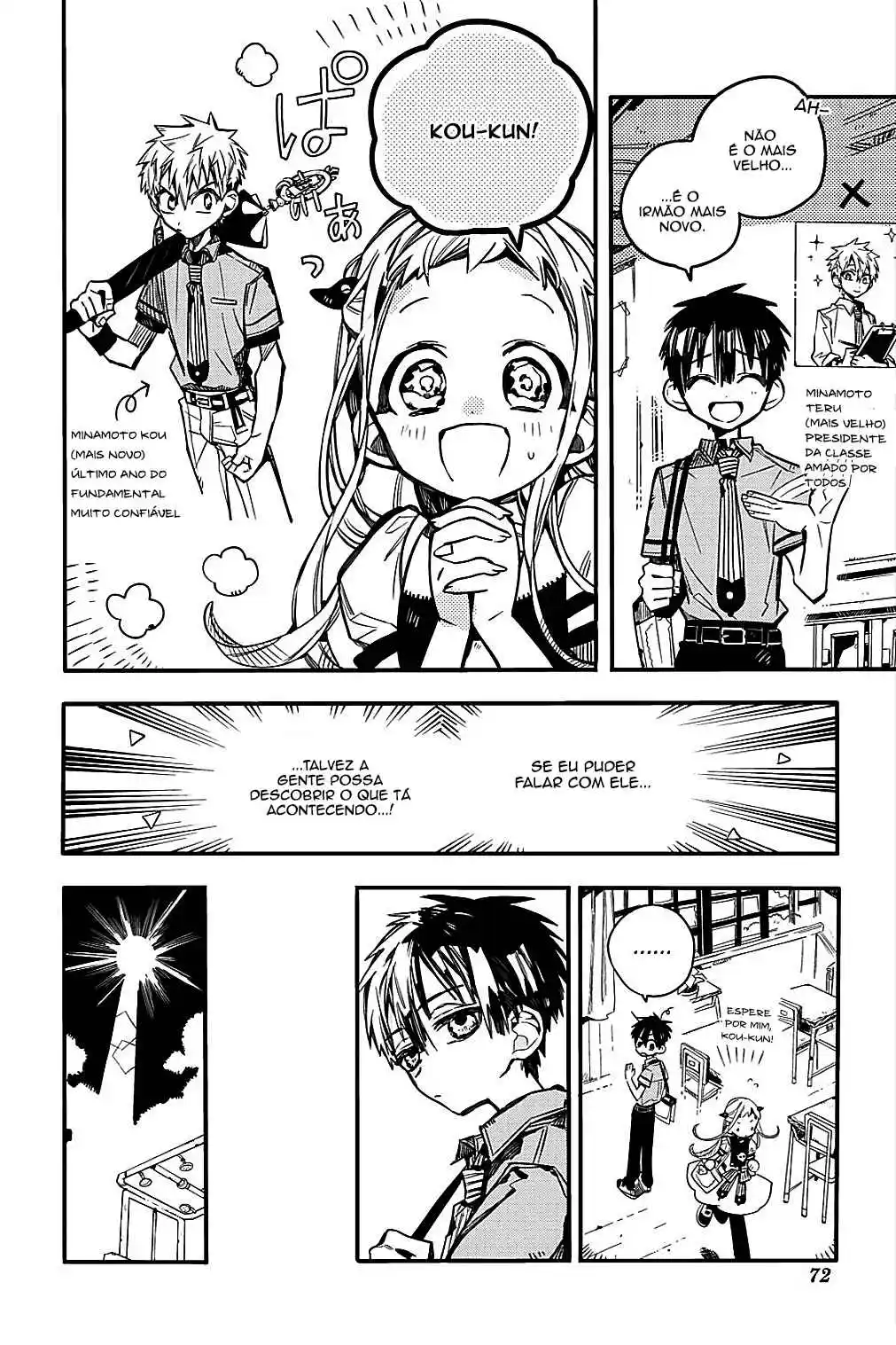 Read Toilet-bound Hanako-kun pt_BR Manga Online