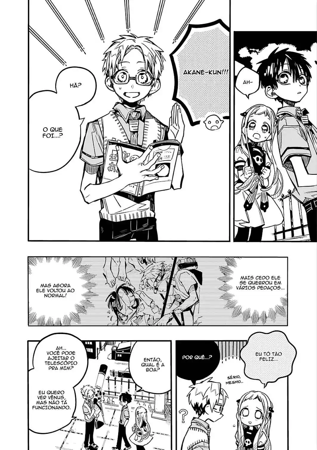 Read Toilet-bound Hanako-kun pt_BR Manga Online