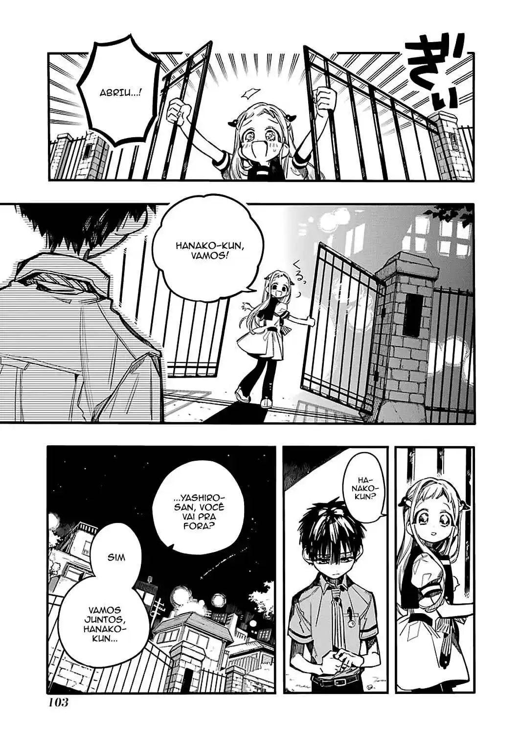 Read Toilet-bound Hanako-kun pt_BR Manga Online