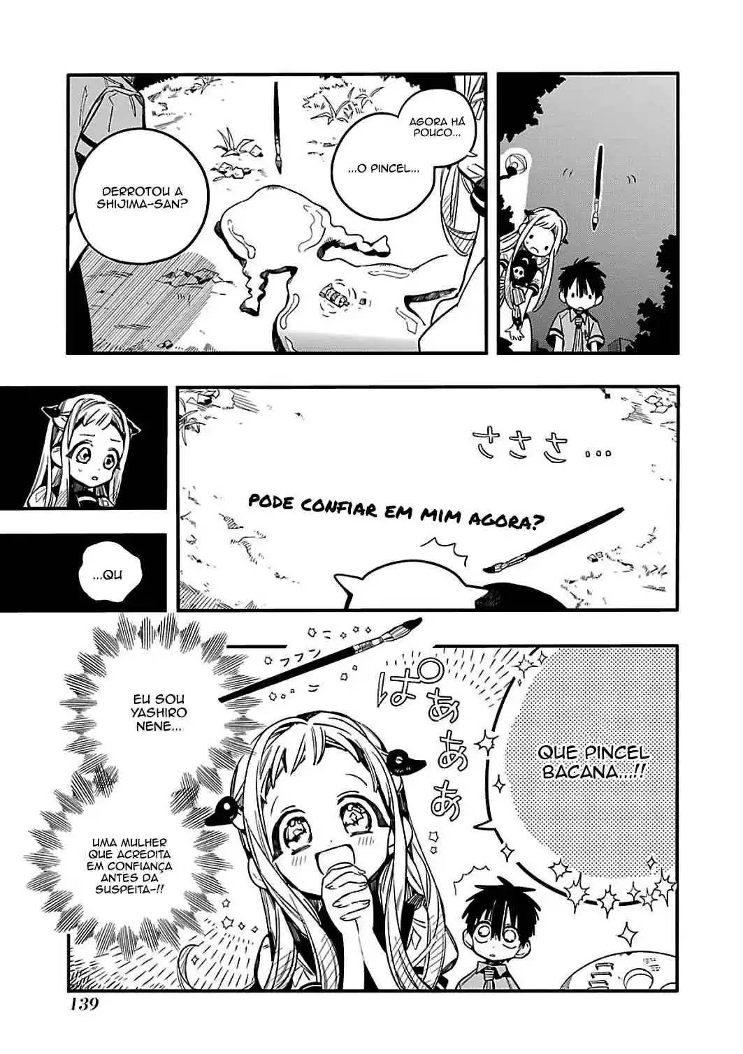Read Toilet-bound Hanako-kun pt_BR Manga Online