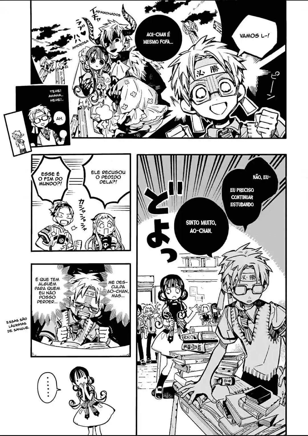 Read Toilet-bound Hanako-kun pt_BR Manga Online