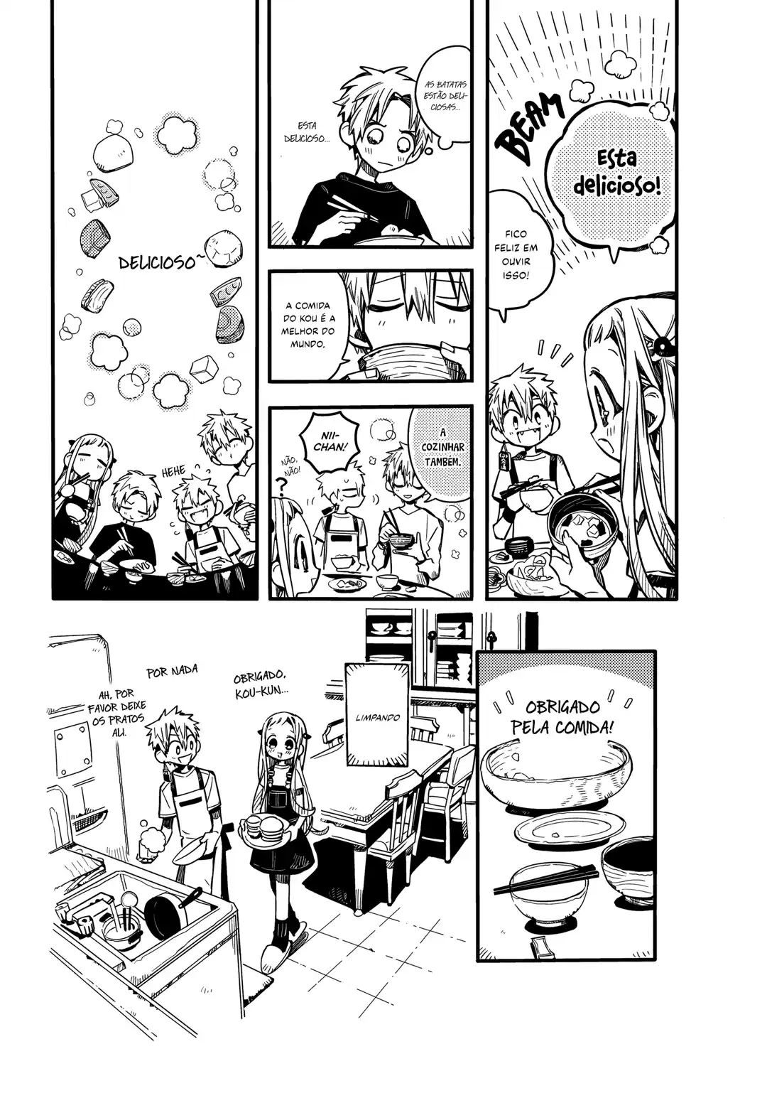 Read Toilet-bound Hanako-kun pt_BR Manga Online