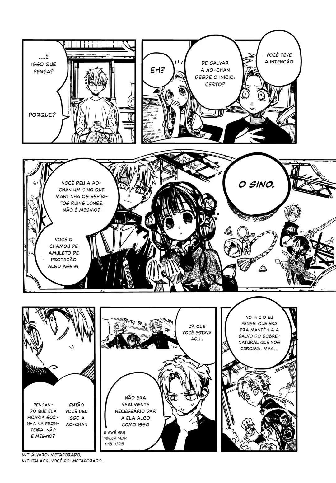 Read Toilet-bound Hanako-kun pt_BR Manga Online