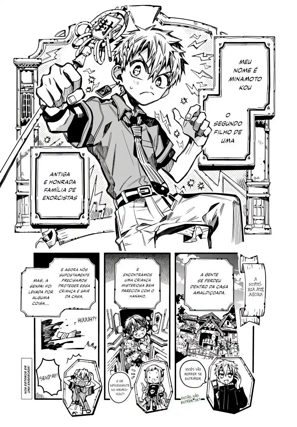 Read Toilet-bound Hanako-kun pt_BR Manga Online