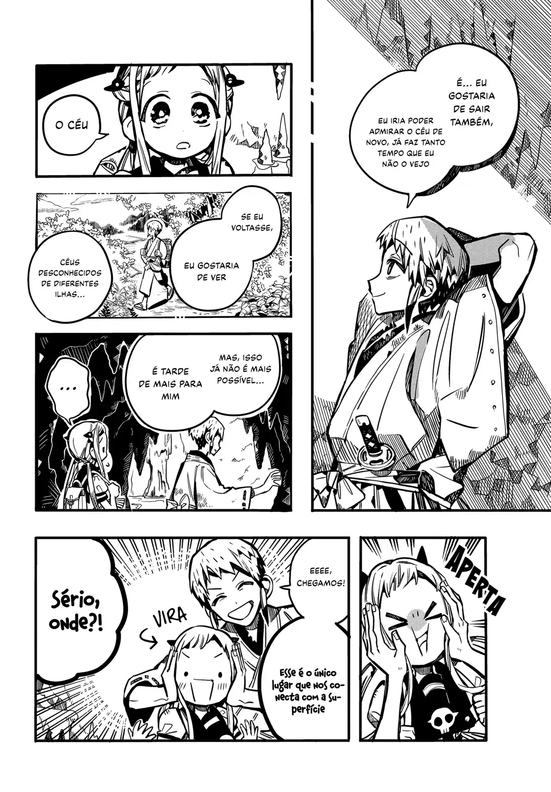 Read Toilet-bound Hanako-kun pt_BR Manga Online