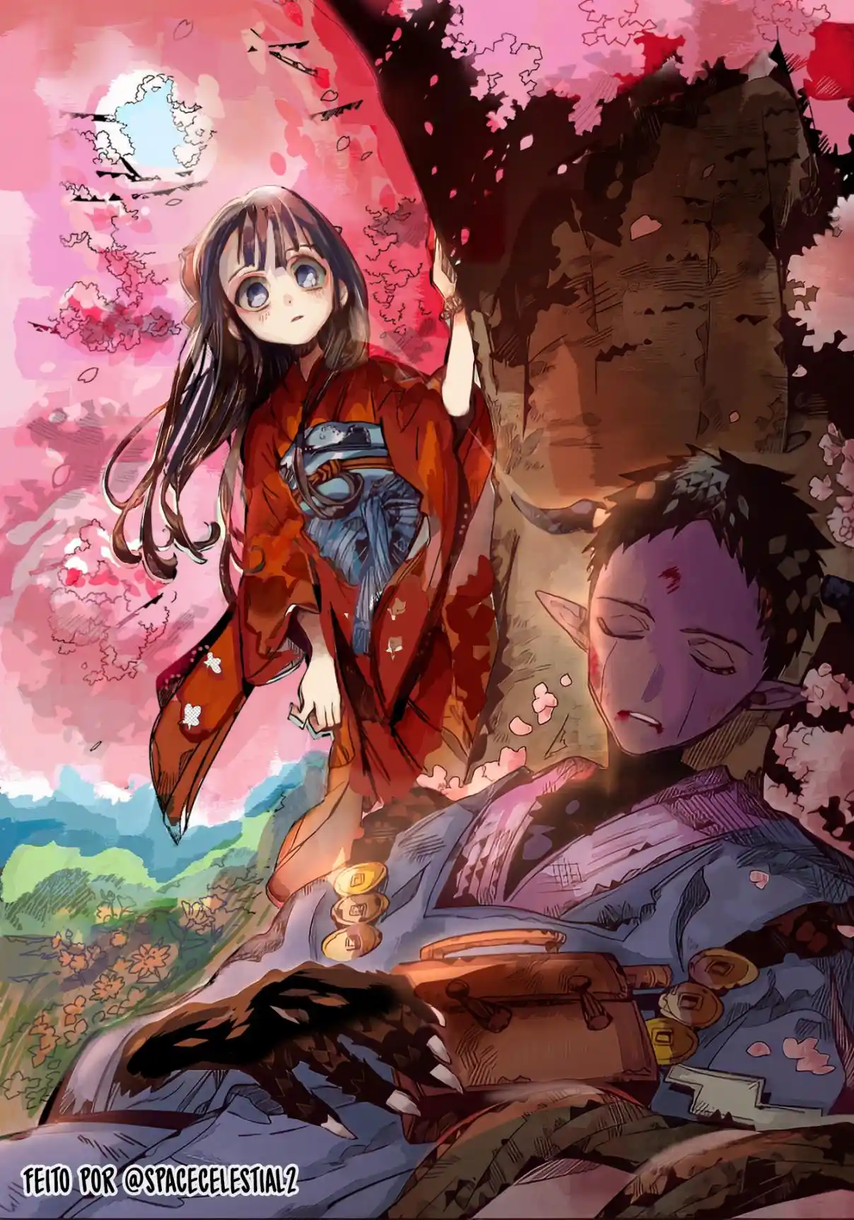 Read Toilet-bound Hanako-kun pt_BR Manga Online