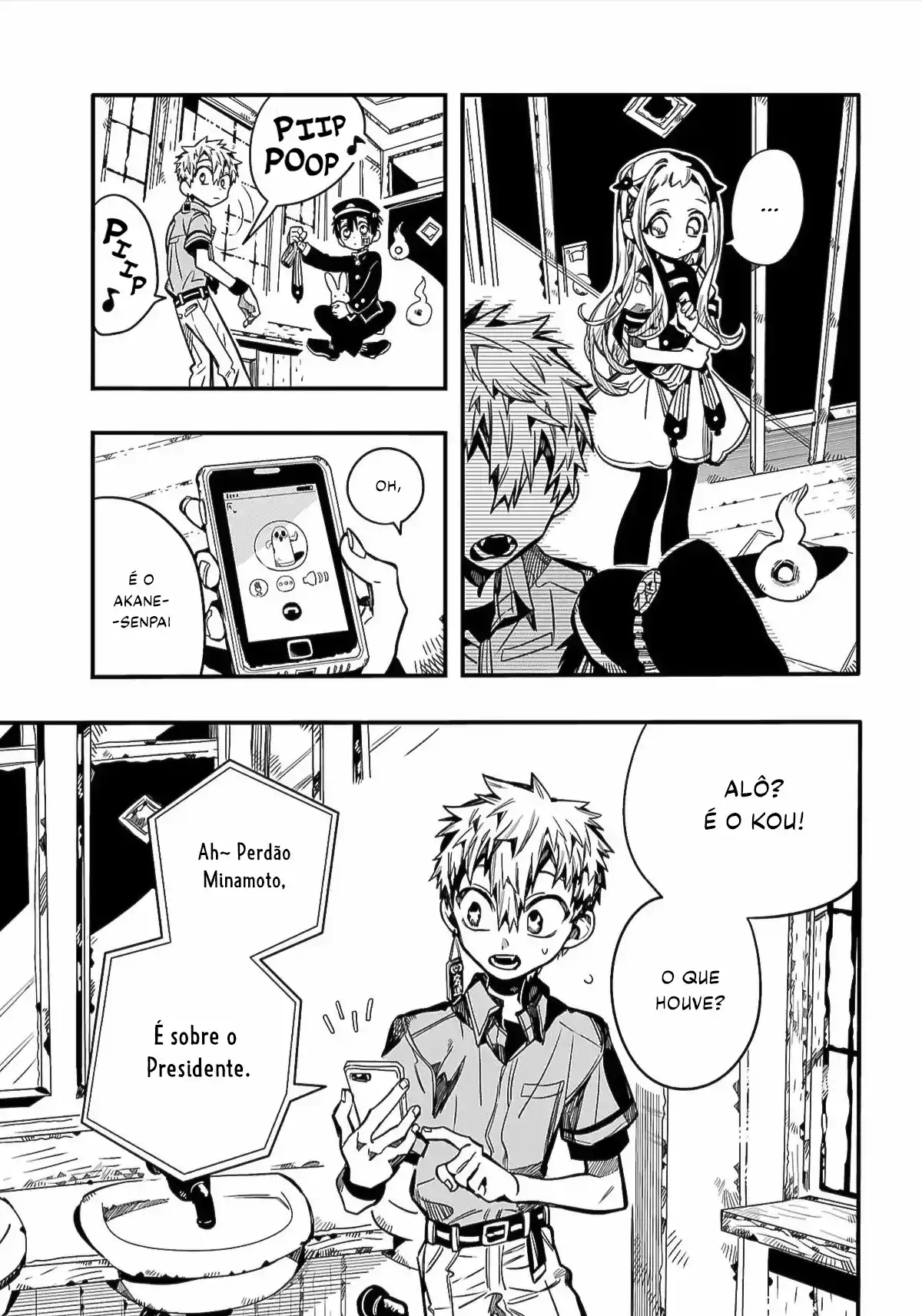 Read Toilet-bound Hanako-kun pt_BR Manga Online
