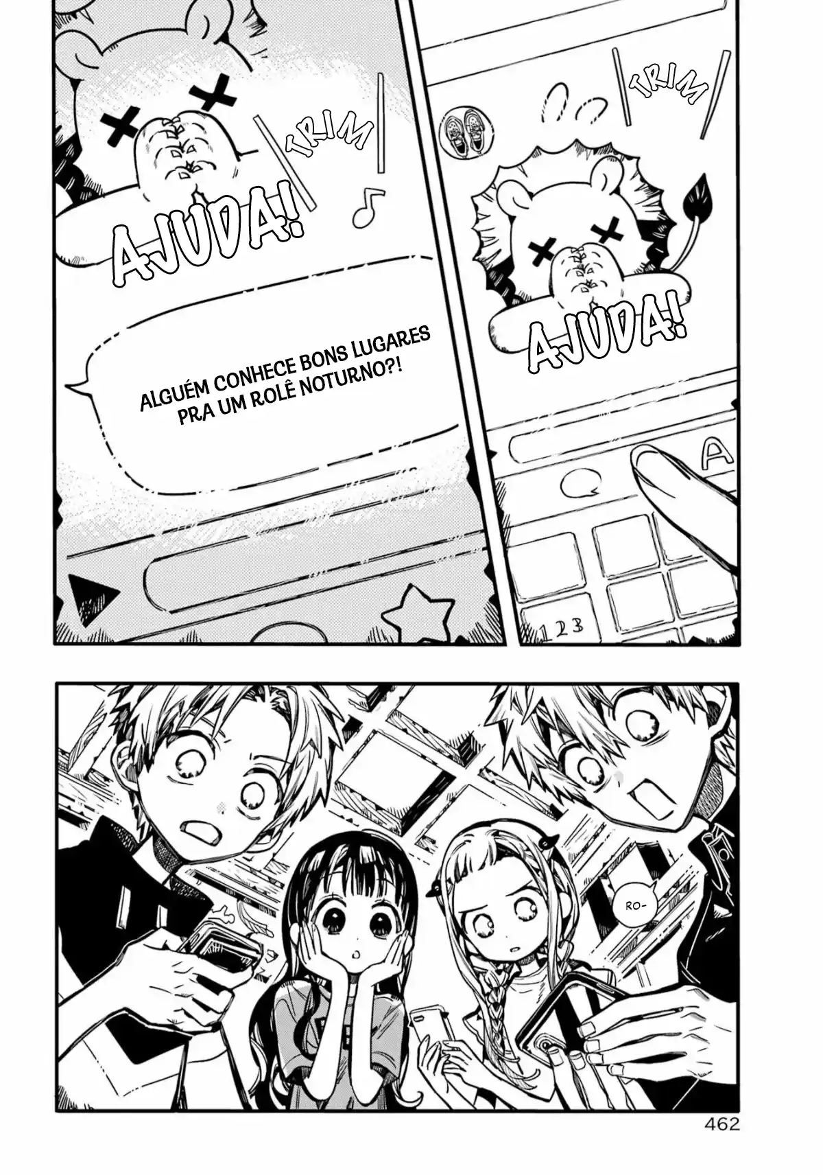 Read Toilet-bound Hanako-kun pt_BR Manga Online