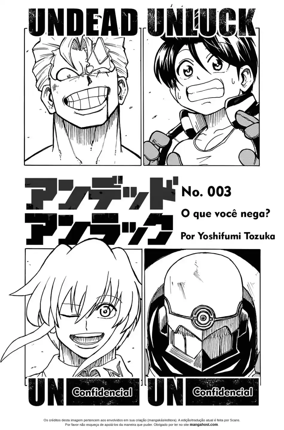 Read Undead Unluck pt_BR Manga Online