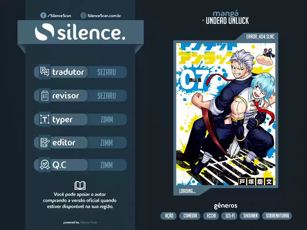 Read Undead Unluck pt_BR Manga Online