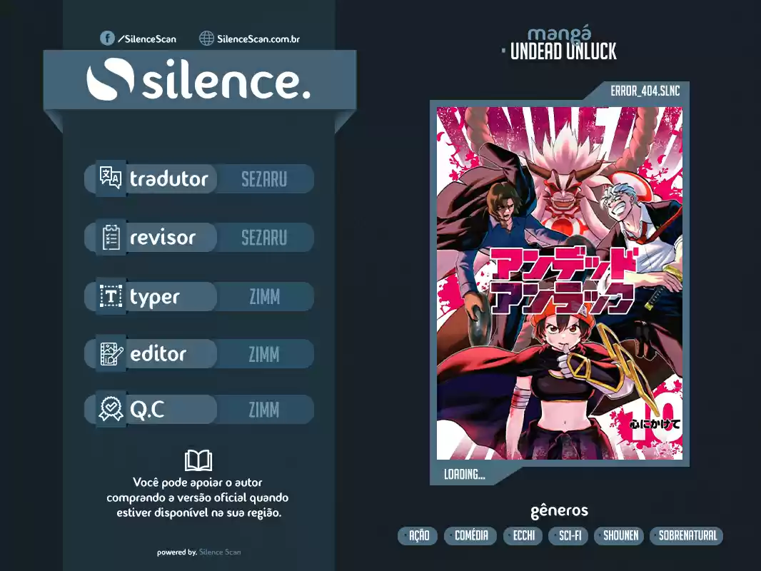 Read Undead Unluck pt_BR Manga Online