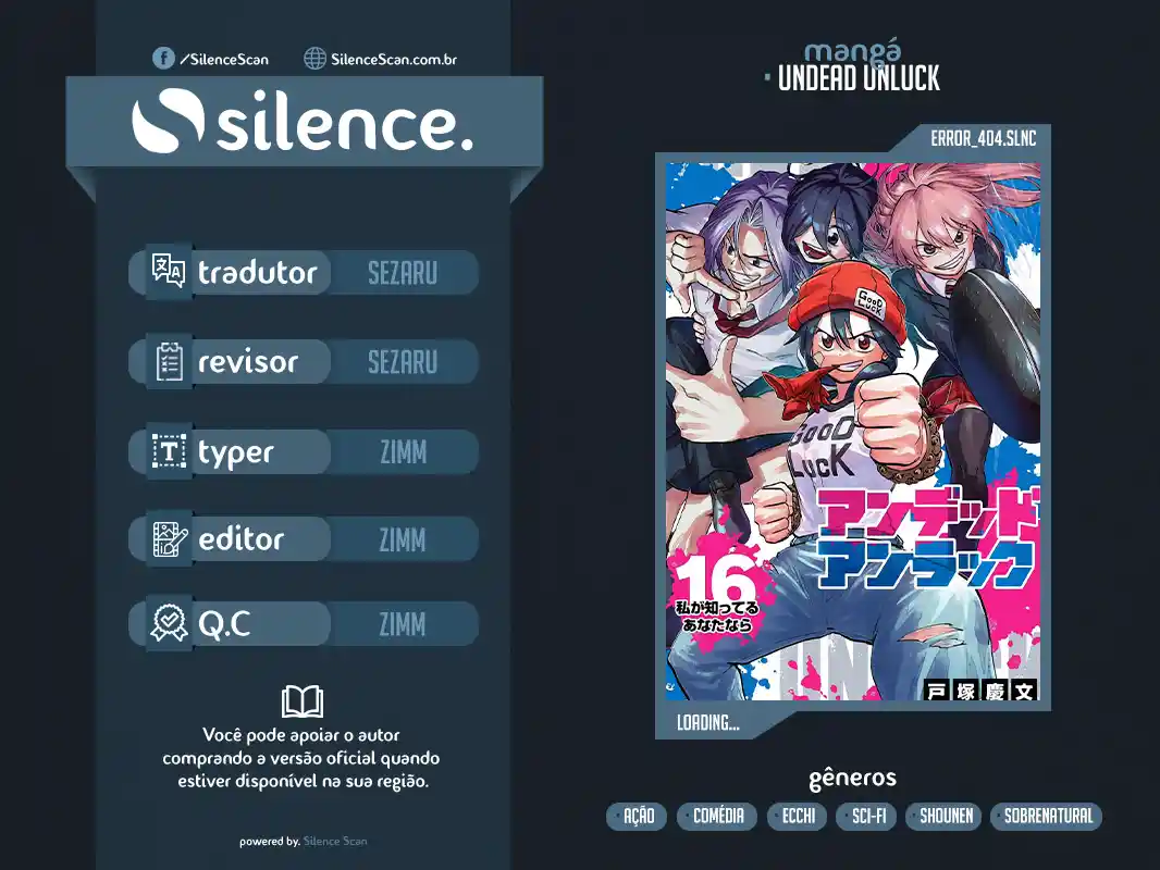 Read Undead Unluck pt_BR Manga Online