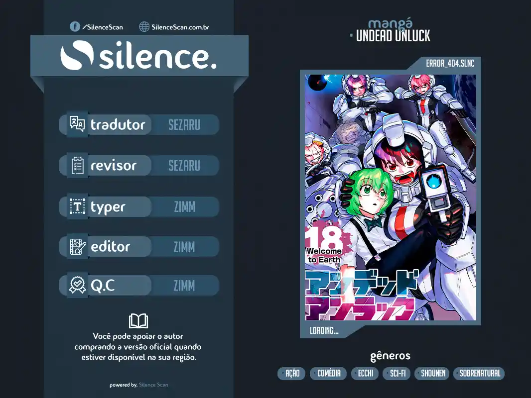 Read Undead Unluck pt_BR Manga Online