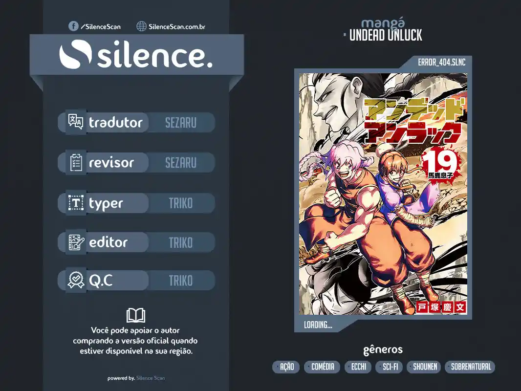Read Undead Unluck pt_BR Manga Online