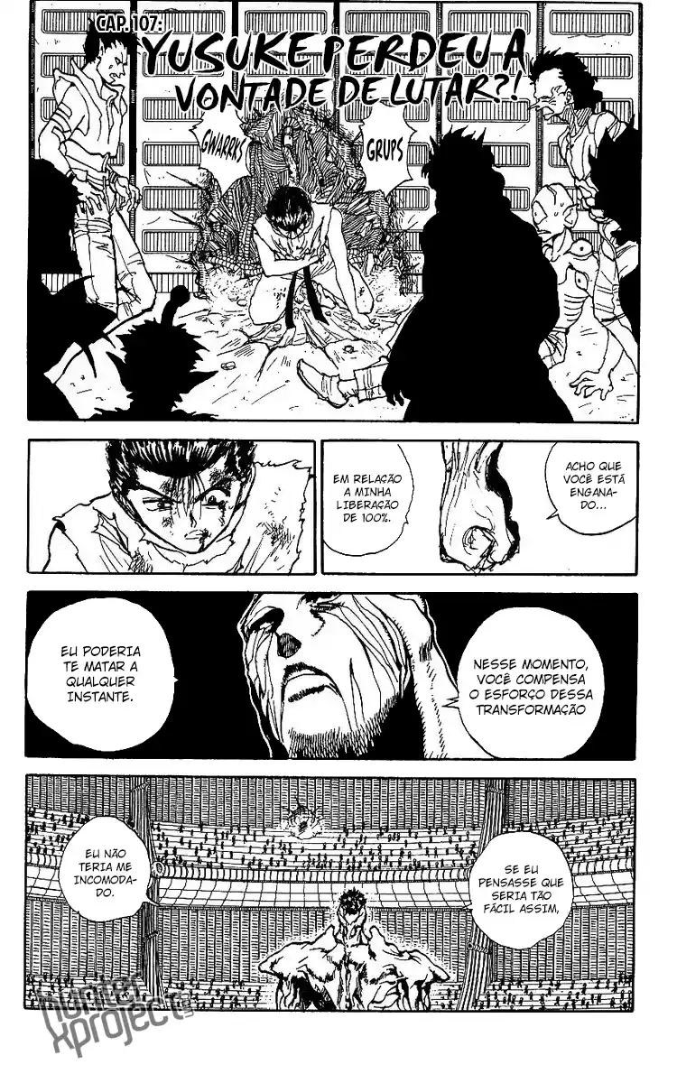 Read Yu Yu Hakusho pt_BR Manga Online
