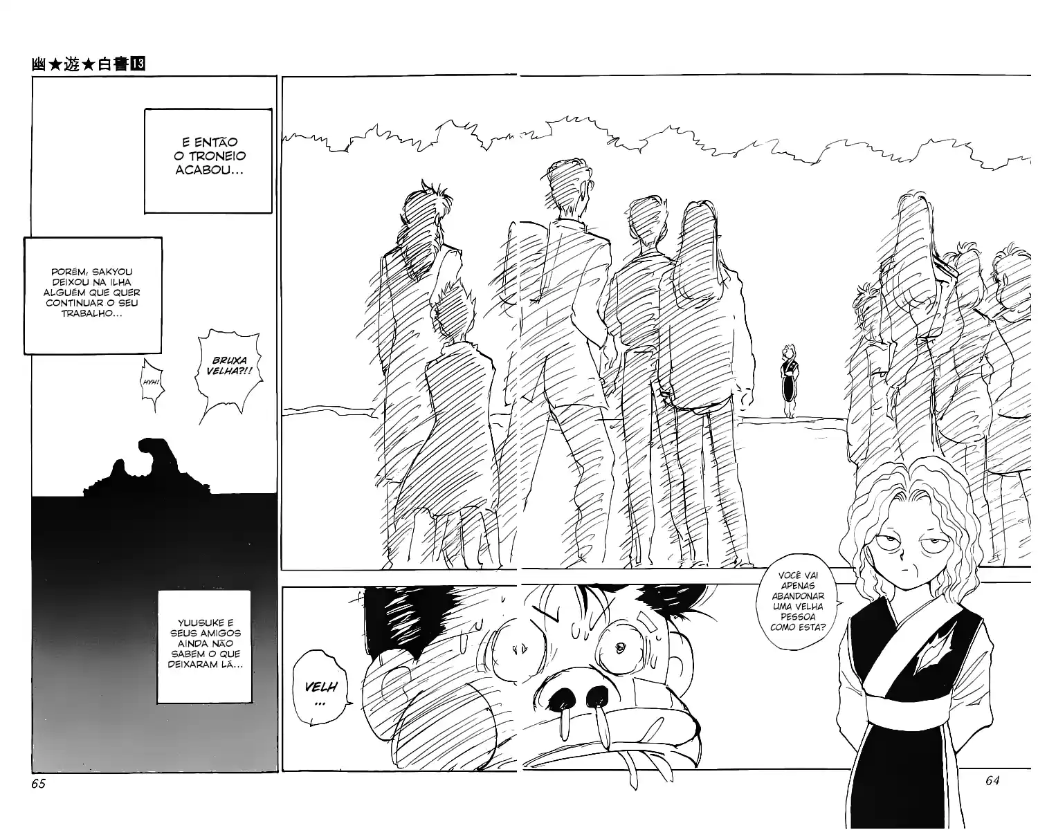 Read Yu Yu Hakusho pt_BR Manga Online
