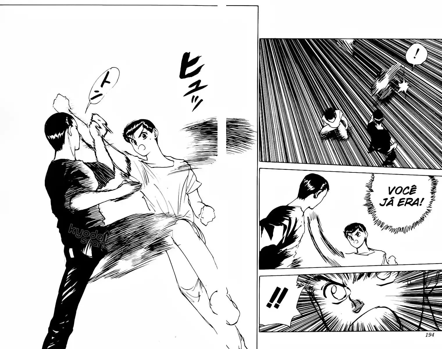 Read Yu Yu Hakusho pt_BR Manga Online